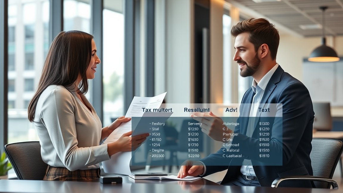 Adószakértő tanácsadás során történő konzultáció