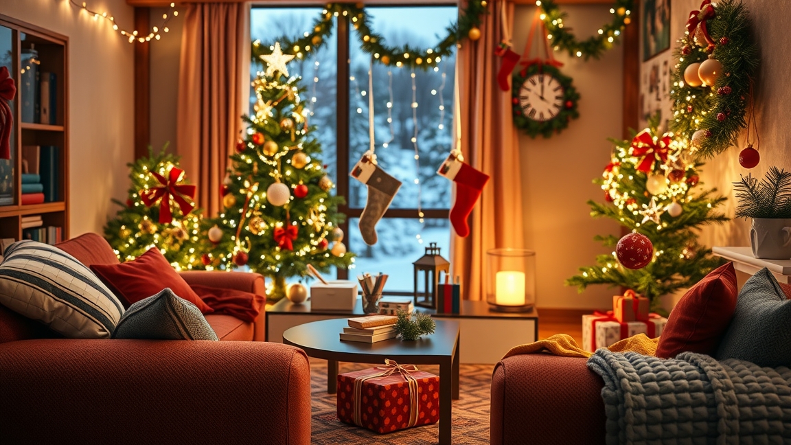 Karácsonyi enteriőr élménykuponokhoz kapcsolódó ötletekhez.