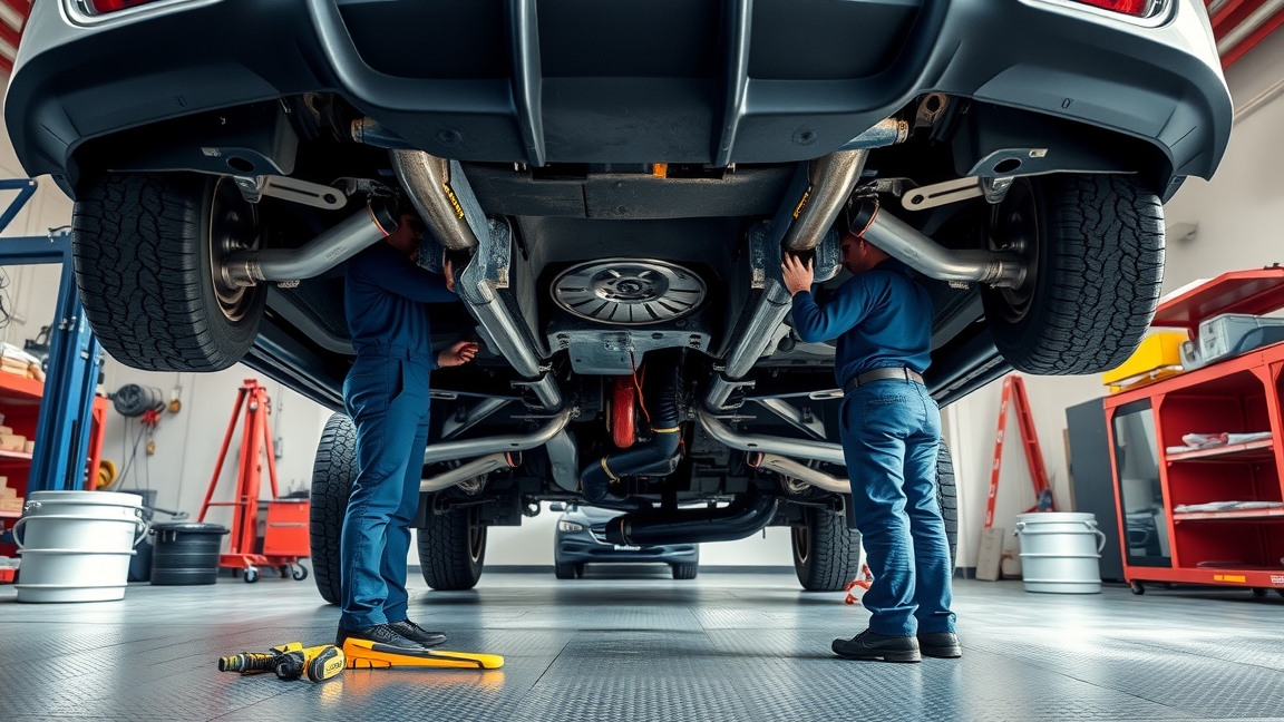 Autó alvázvédelem karbantartás közben