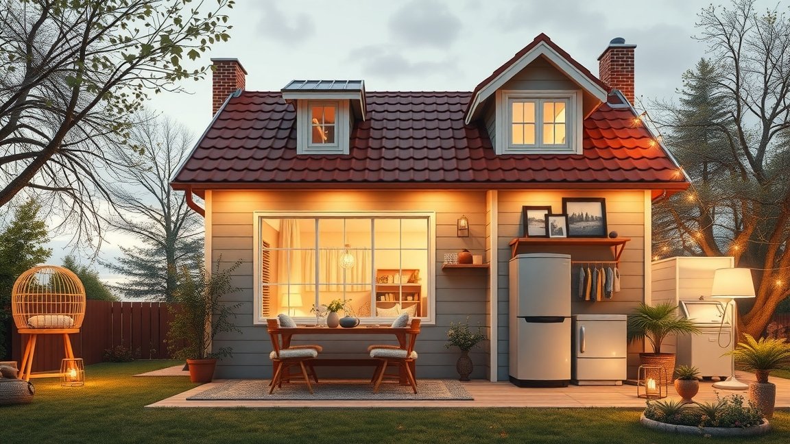 Családi ház fűtött terasszal és modern berendezésekkel