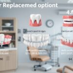 Fogpótlási lehetőségek: implantátumok, hidak és kivehető pótlások.