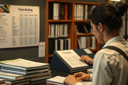 Szakdolgozat kötés ára és lehetőségei információs táblával