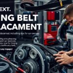 Vezérműszíj csere autószerelés közben, tippek autótulajdonosoknak.