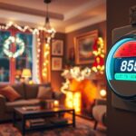 Karácsonyi fények és villanyszámla a lakásban