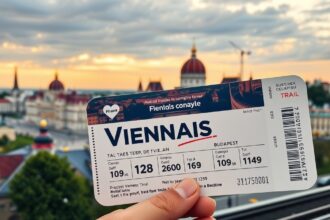 Vonatjegy Bécsbe, aktuális árakkal a képen