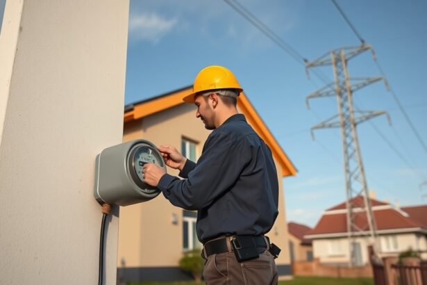 Munkás árammérő telepítése, energiaszolgáltatás költségei