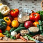 Friss zöldségek és hüvelyesek az egészséges főzéshez otthon