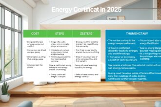 Energetikai tanúsítvány 2025 költségei és folyamatai
