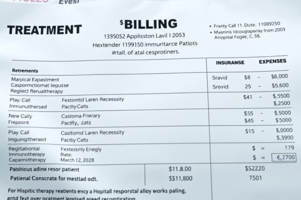 Immunterápiás kezelések költségvetése és költségei