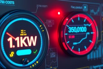 Energiainformációs panel 1.1 kW és költségekkel