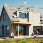 Új ház építése Magyarországon, 100 nm-es terület.