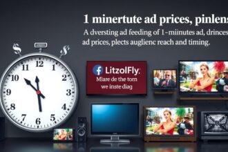 Óra és különböző televíziók reklám árakkal