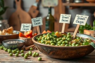 Friss zöldborsó főzelék elkészítési hozzávalói és tippek