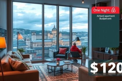 Luxus Airbnb lakás Budapesten gyönyörű kilátással