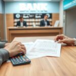 Bankszámla megszüntetésének folyamata egy bankfiókban.