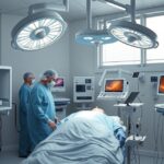 Altatásos vizsgálat folyamat a kórház műtőjében