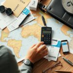 Amerikai út költségtervezés térkép, jegyek és kalkulátor