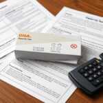 Apasági teszt és árak; minták és Információs lapok