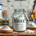 Bórax tisztítószer használatra kész konyhában