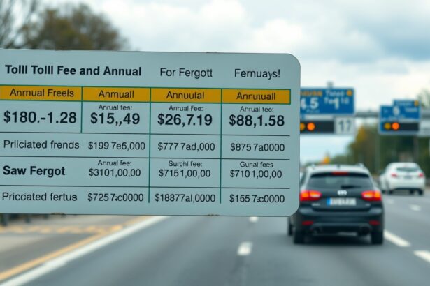 Autópálya matrica éves díjak táblázat