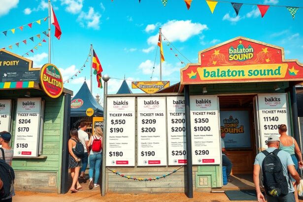 Balaton Sound fesztivál bérletárak és jegyvásárlási lehetőségek