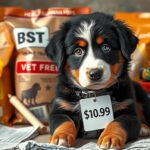 Fiatal berni pásztor kutya árképzése és ellátása