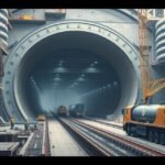 Csalagút építési munkálatok a város területén