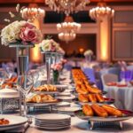 Elegáns rendezvény dekoráció catering szolgáltatással