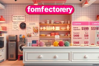 Cukrászda tervezés költségei és berendezései a fommfactory-ban