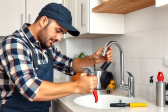 Vízvezeték szerelő csaptelep cseréje a konyhában