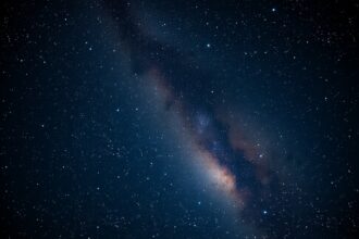 Csillagokkal teli égbolt éjszaka