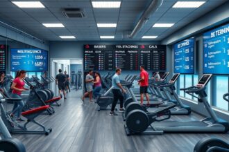 Modern edzőterem berendezés és edzésprogramok