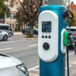 Elektromos autó töltés nyilvános töltőállomáson Magyarországon