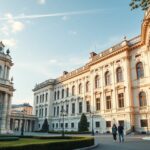 Elit iskola épülete Magyarországon