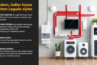 Modern fűtésrendszer lakásban, energiatakarékos megoldásokkal