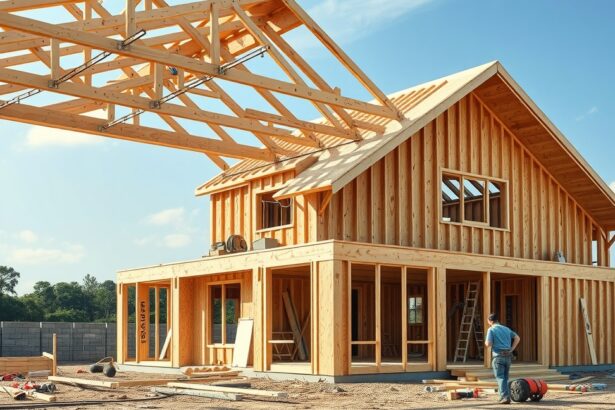 Gerendaház építése, a modern házépítés folyamatában