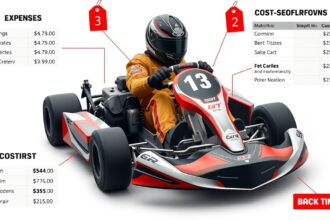 Gokart költségek, kezdők és profik számára, költségkalauz