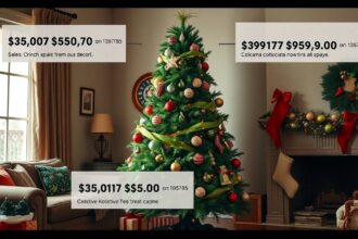 Karácsonyi díszítés grincsfa, árakkal és dekorációs tippekkel.