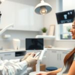 Fogászat: Beteg konzultáció fogimplantátum kezeléssel