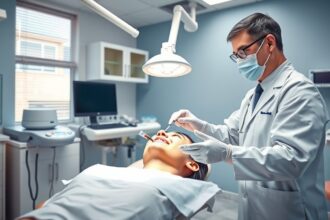 Fogkő eltávolítása fogorvosi rendelőben