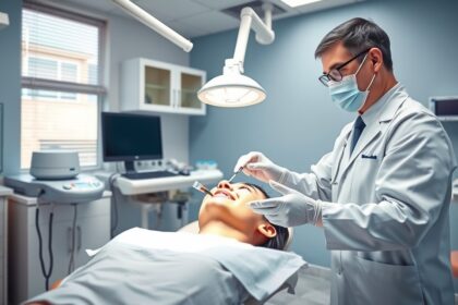 Fogkő eltávolítása fogorvosi rendelőben