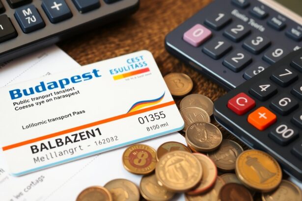 Budapesti havi bérlet és számológép pénzügyi tervezéshez