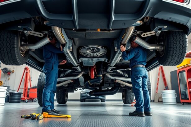 Autó alvázvédelem karbantartás közben