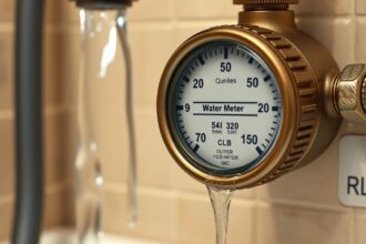 Vízóra a vízfogyasztás mérésére