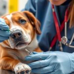 Kutya mikrochippelése állatorvosi rendelőben