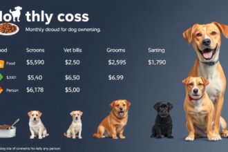 Havi költségek kutyatartáshoz: eledel, állatorvosi ellátás, grooming