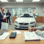 Külföldi autó forgalomba helyezése Magyarországon, ügyintézés közben.