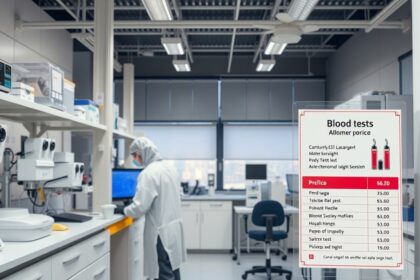 Laboratóriumban végzett vérvizsgálat árlistája