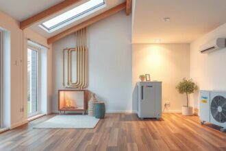 Modern otthon hőszivattyúval és gázfűtés helyett