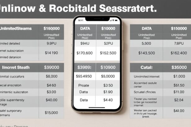 Mobil előfizetés szolgáltatások és díjak összehasonlítása.